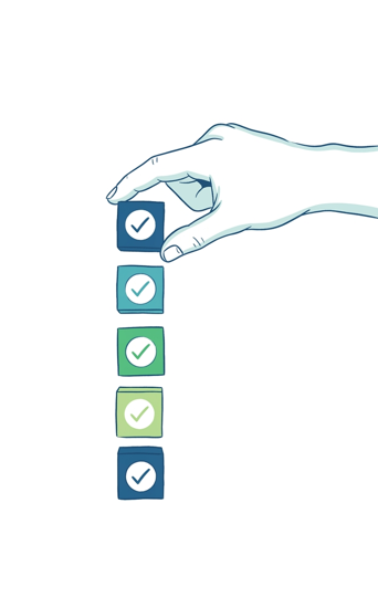 VR Stacked Checklist Blocks Image